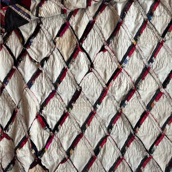 Colorful Geometric Patterned Quilt - Picture 3 of 4